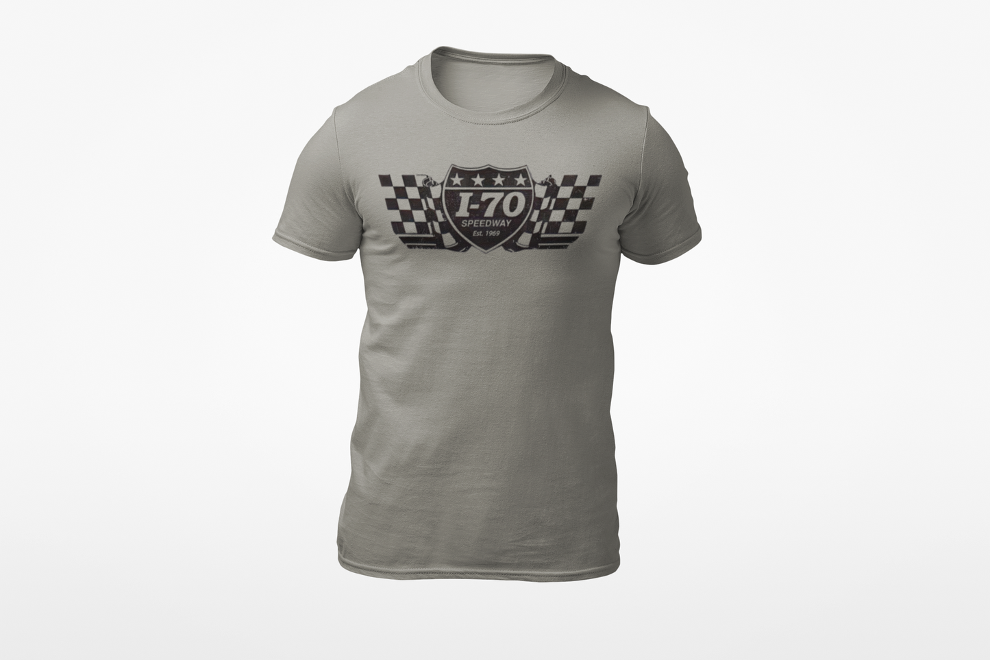 I-70 Speedway Racing Shirt Roosted Moto Dirt Track Asphalt Racecar