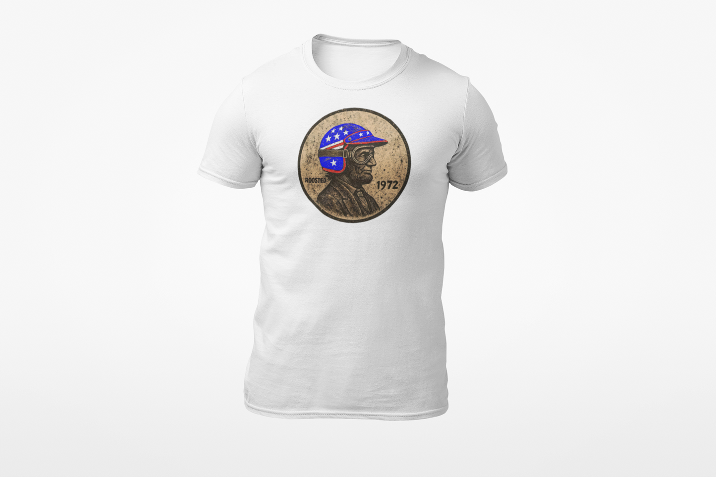 Motocross Graphic T-Shirt America Patriotic Dirt Bike