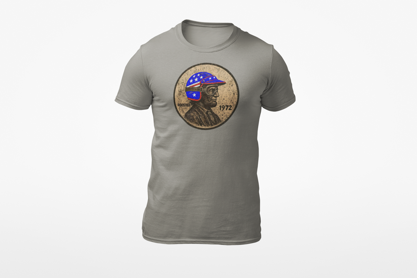 Motocross Graphic T-Shirt America Patriotic Dirt Bike