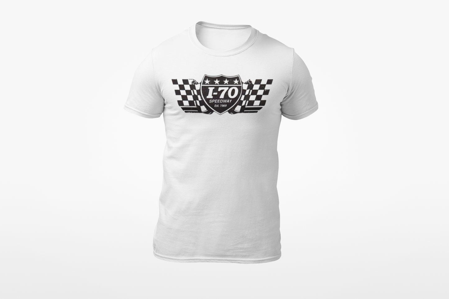I-70 Speedway Racing Shirt Roosted Moto Dirt Track Asphalt Racecar