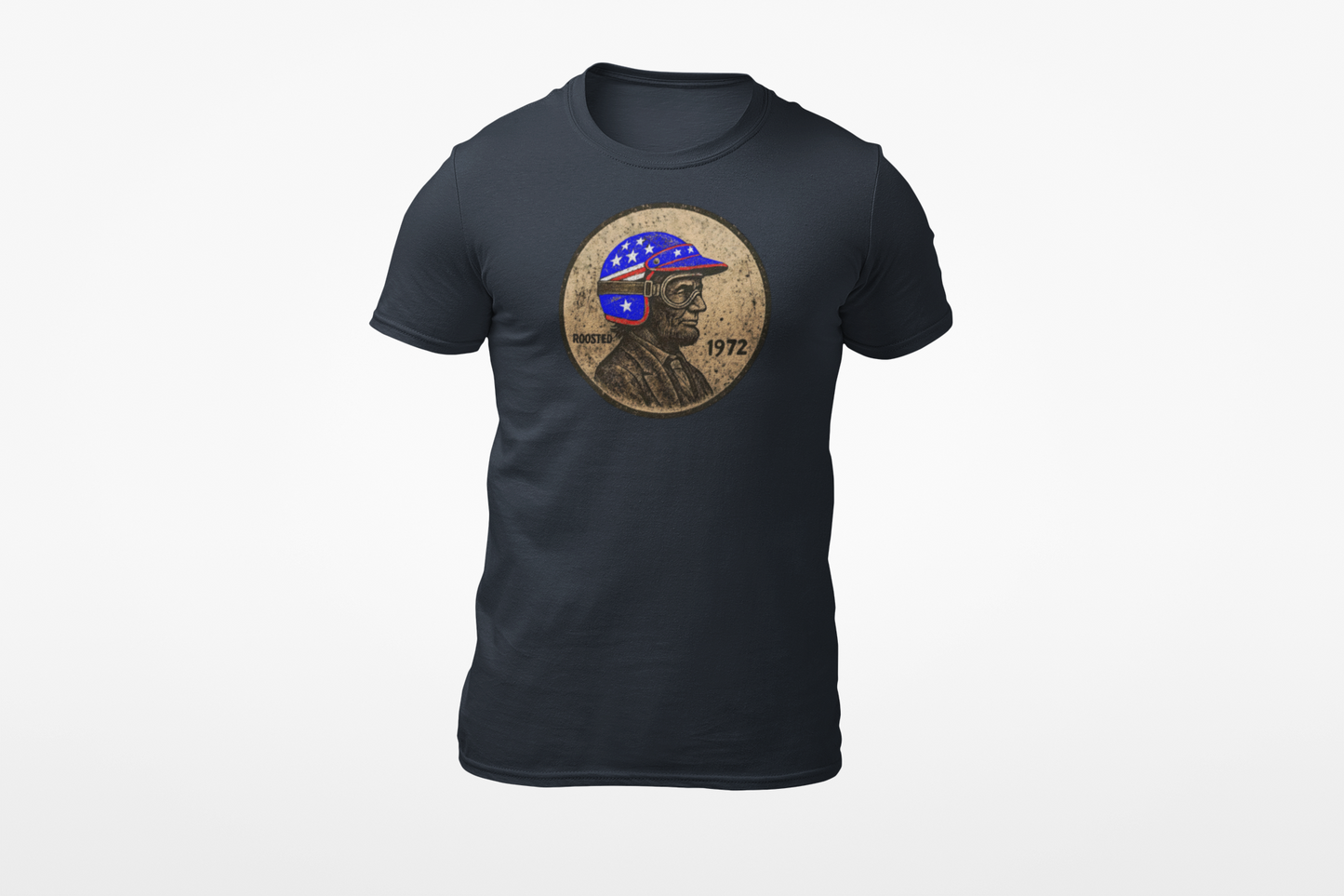 Motocross Graphic T-Shirt America Patriotic Dirt Bike