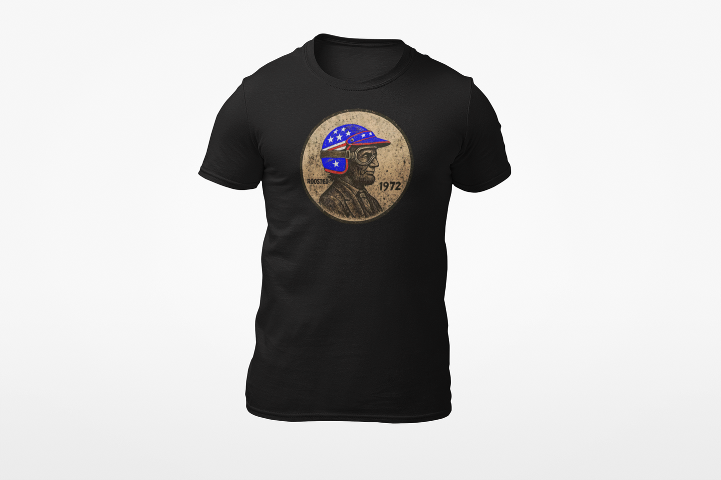 Motocross Graphic T-Shirt America Patriotic Dirt Bike