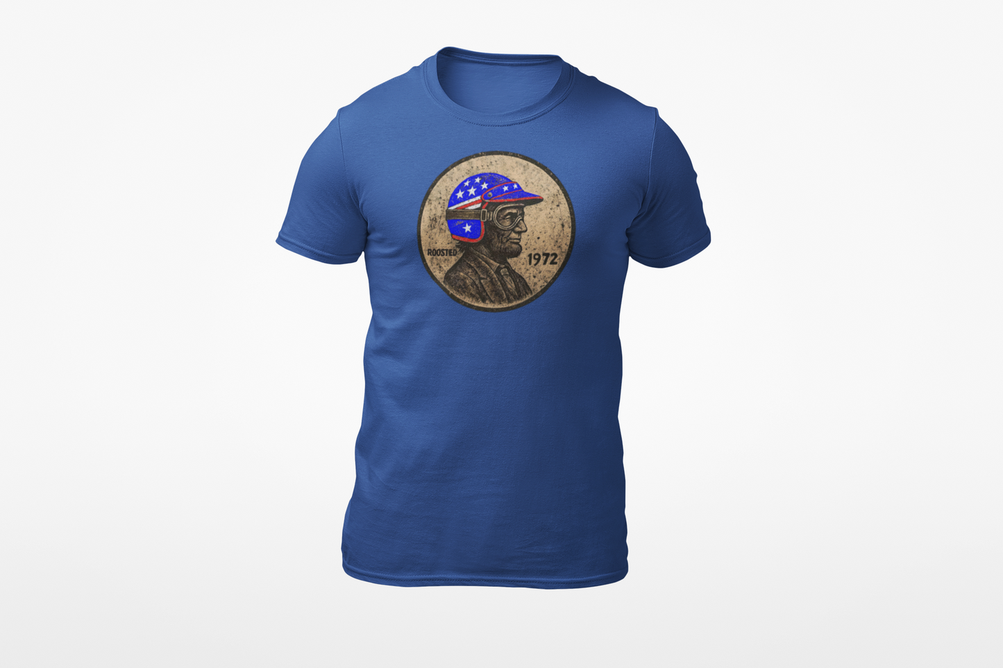 Motocross Graphic T-Shirt America Patriotic Dirt Bike