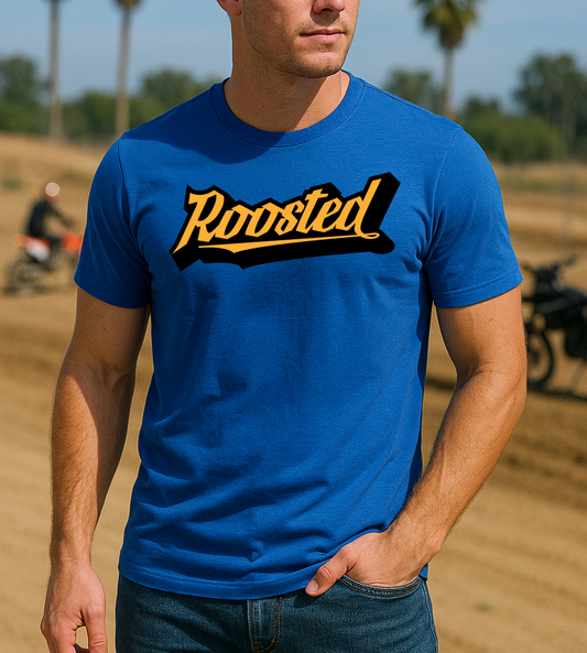 BLK/YEL Roosted Logo T-Shirt