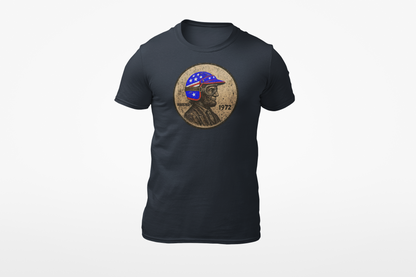 Motocross Graphic T-Shirt America Patriotic Dirt Bike